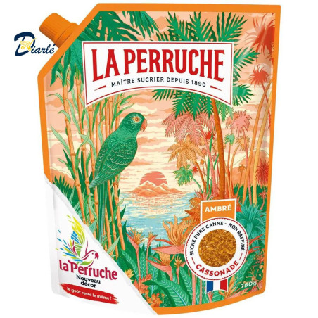 LA PERRUCHE PUR CANNE CASSONADE 750g