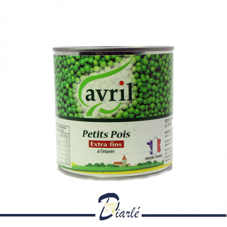 PETITS POIS AVRIL EXTRA FINS 800g
