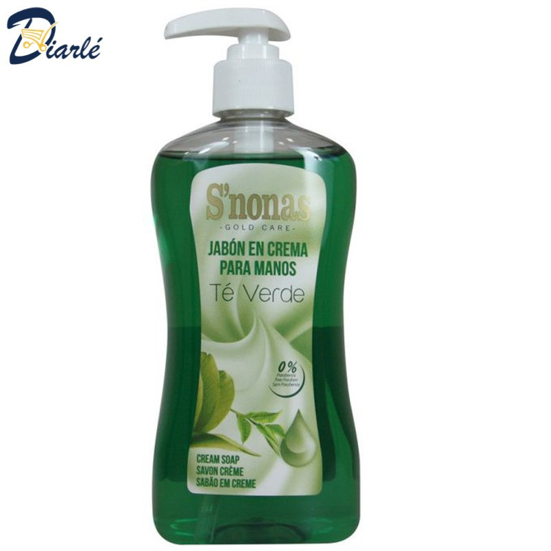 SAVON S'NONAS TE VERDE 500ML