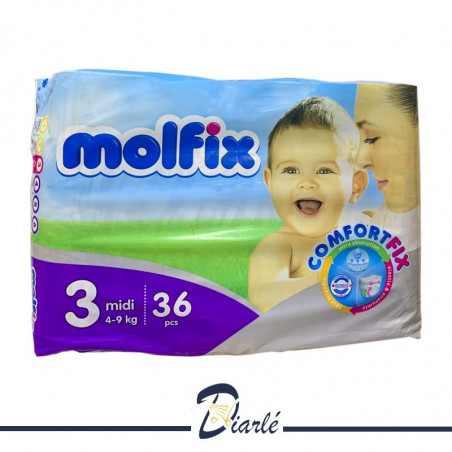 COUCHE MOLFIX CLASSIC 4-9Kg N°3