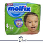 COUCHE MOLFIX CLASSIC 7-18Kg N°4