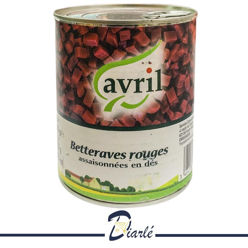 BETTERAVES ROUGES AVRIL 800g